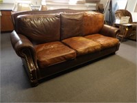 Long Leather Couch
