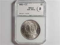 1882cc Morgan Dollar  Ms64   rtsl9009
