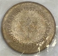 1967 Canada Confederation Commemorative Coin
