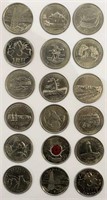 Canadian 25Cent Collector Coins