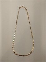 14K Necklace, Damaged near clasp