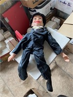Juro Novelty 1977 Ventriloquist dummy doll