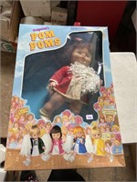 Eugene red Pom poms 12”-13” doll in box