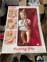 Horsman Tweety pie doll in box
