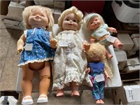 Mattel 1978 1967 playschool arms+legs move dolls