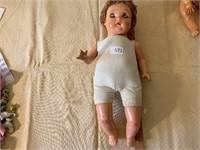 Antique Sleepy Eye Composition Doll Unmarked