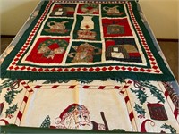 Christmas Quilt & Throw