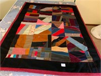 Knotted Crazy Quilt 43" x 58"