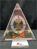 Howard Miller 621-262 Pyramid Golden Gear Clock