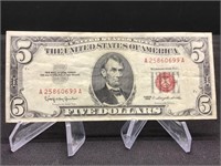 1963 Red Seal US Note