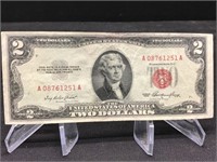 1953 $ 2 Red Seal