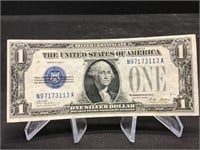 1928 A Silver Certificate $1 Funny Back