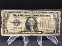 1928B Silver Certificate $1 Funny Back