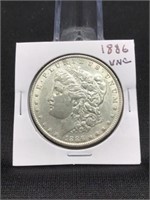 1886 UNC Morgan Dollar