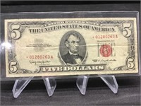 1963 Red Seal Star Note