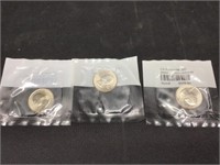 2010 National Park Quarters- 3 Coins Uncirculated