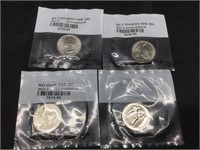 2017 National Park Quarters- 4 coins P-D-S UNC