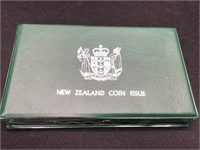 1980 New Zealand Proof Set ($1Coin is .925 Silver)