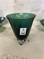 Green Tiffin glass piece