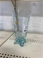 Tiffin twilight glass vase