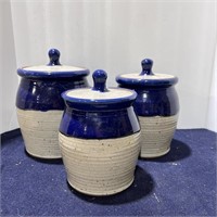 Pottery Canisters