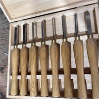Wood Chisels, Storage Box