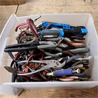 Vice Grips and Assorted Pliers