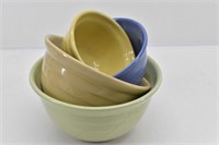 Monmouth Western Stoneware Nesting Bowls
