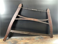 Antique buck saw in remarkably good condition, lab