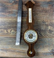 Wall hanging thermometer/barometer from Sears and