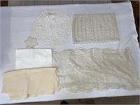 Collection of Hand Sewn Doilies