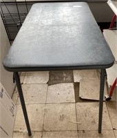 1 Folding Table, 3 Misc. Chairs