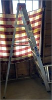 2 Extension Ladders, (1) 6' Ladder