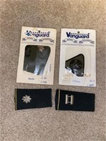 Vtg Vanguard Embroidered Badges & Epaulets