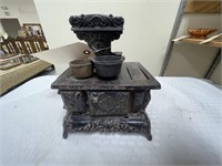 Miniature Decorative Cast Iron Cook Stove