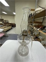 Glass Hurricane Oil Lamp