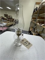 Glass Hurricane Oil Lamp