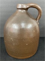 Vintage Pottery Jug -9-1/4"H