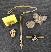 Vintage Costume/Fine Jewelry Lot