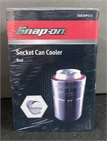 UNOPENED Snap-on Stainless Red Can Cooler