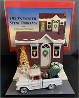 Snap-on 1950s Winter Scene Diorama-WORKS