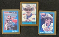 Vtg Richard Petty Trading Cards-'91 Traks Race-3pc