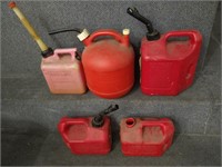 5 Gas Containers