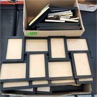 2 Boxes of picture frames
