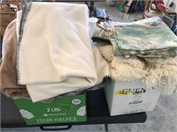 Blankets & Pillow 2 boxes