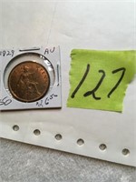 British half penny (AU) 1929