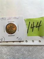 1952 Great Britian 3 pence