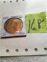 1953 Great Britian penny Uncirculated
