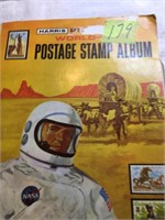 World stamp album (lots of stamps)