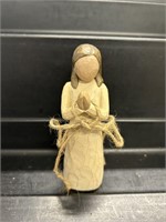 Willow Tree Wooden Figure-Sisters By Heart